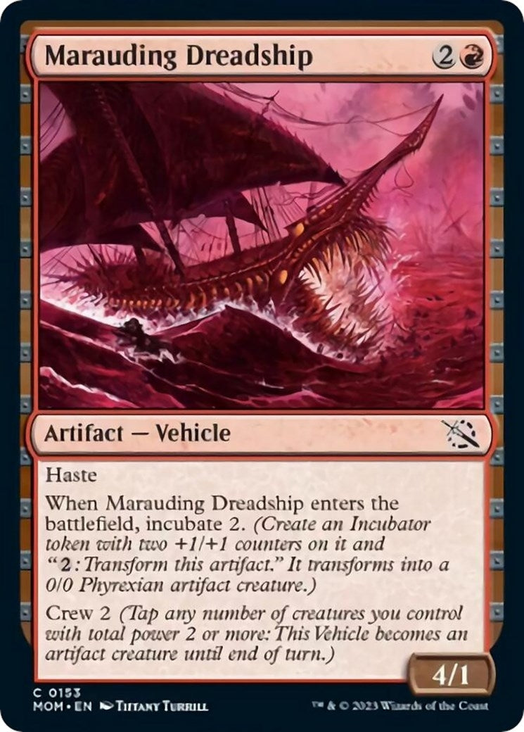 Marauding Dreadship (153) (MOM)