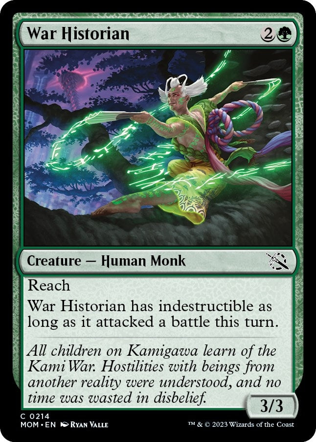 Image for War Historian (214) (MOM) - Magic: The Gathering