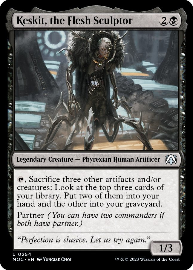 Image for Keskit, the Flesh Sculptor (254) (MOC) - Magic: The Gathering