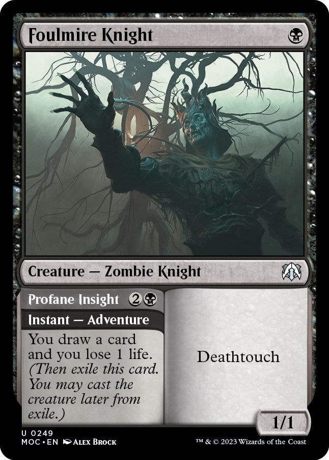 Image for Foulmire Knight (249) (MOC) - Magic: The Gathering