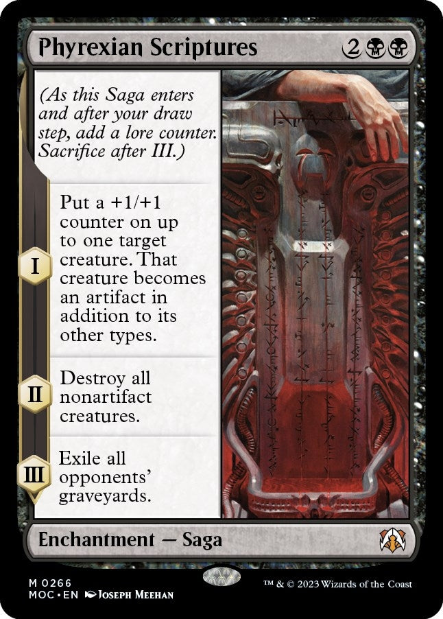 Image for Phyrexian Scriptures (266) (MOC) - Magic: The Gathering