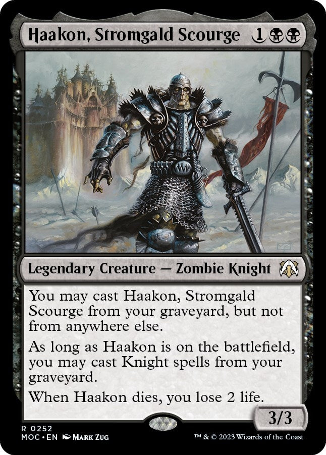 Image for Haakon, Stromgald Scourge (252) (MOC) - Magic: The Gathering