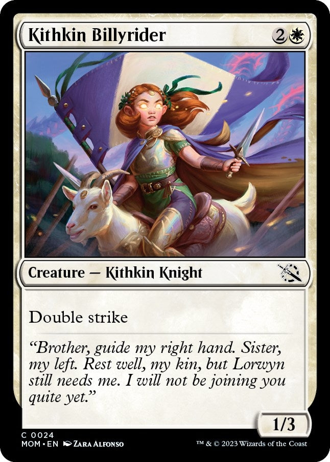 Image for Kithkin Billyrider (24) (MOM) - Magic: The Gathering