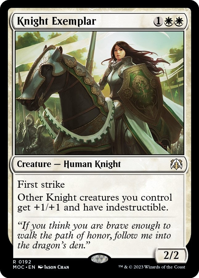 Image for Knight Exemplar (192) (MOC) - Magic: The Gathering
