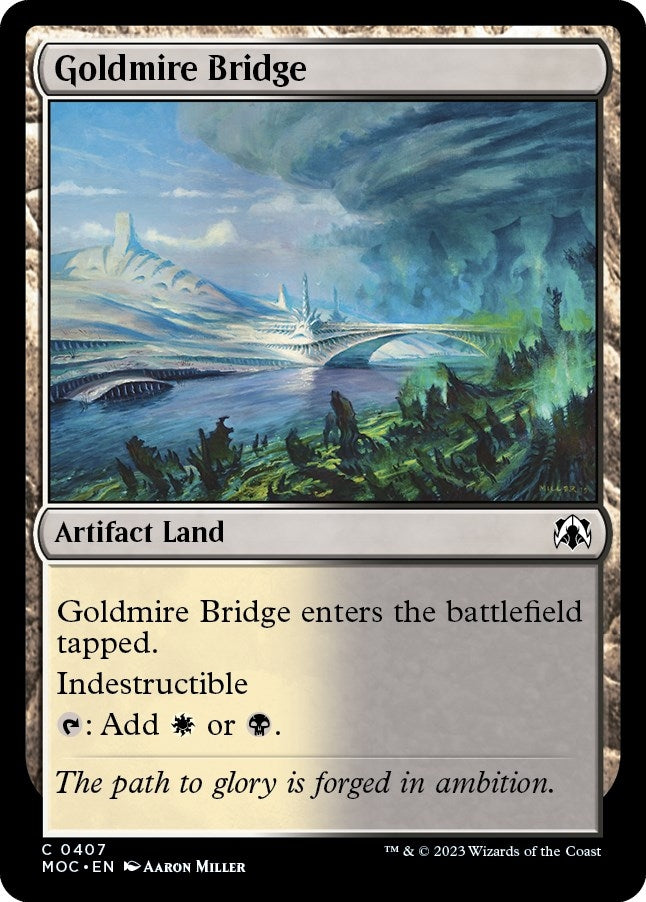 Image for Goldmire Bridge (407) (MOC) - Magic: The Gathering