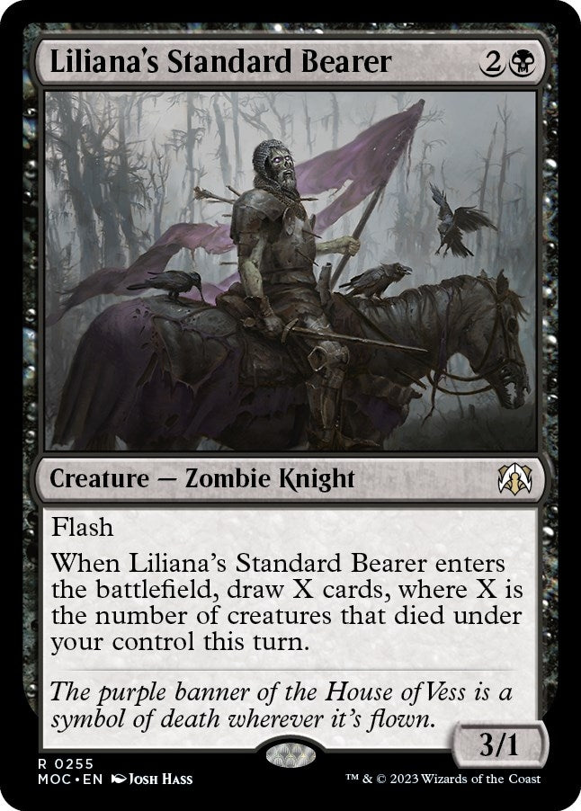 Image for Liliana's Standard Bearer (255) (MOC) - Magic: The Gathering