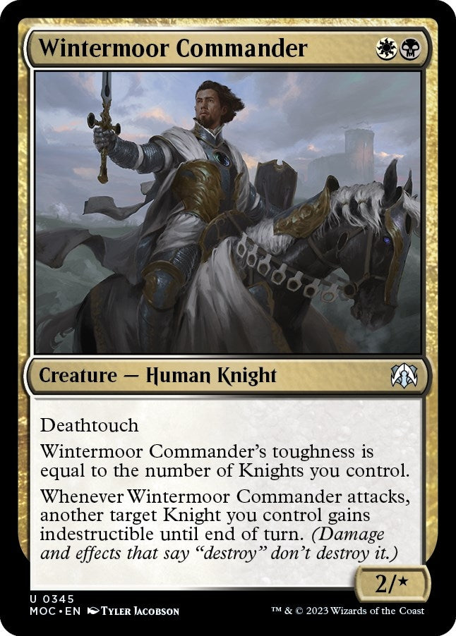 Image for Wintermoor Commander (345) (MOC) - Magic: The Gathering