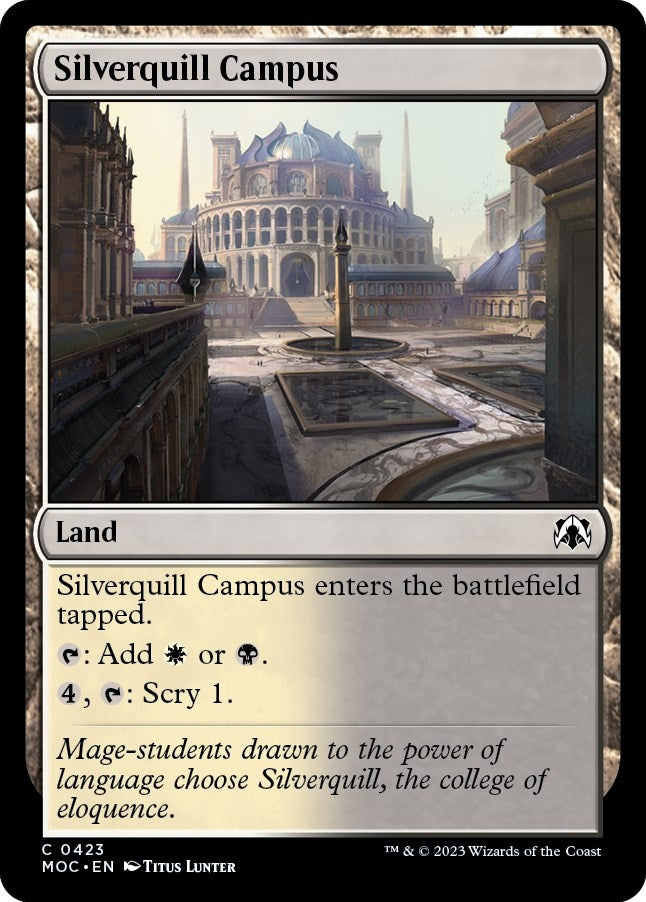 Image for Silverquill Campus (423) (MOC) - Magic: The Gathering