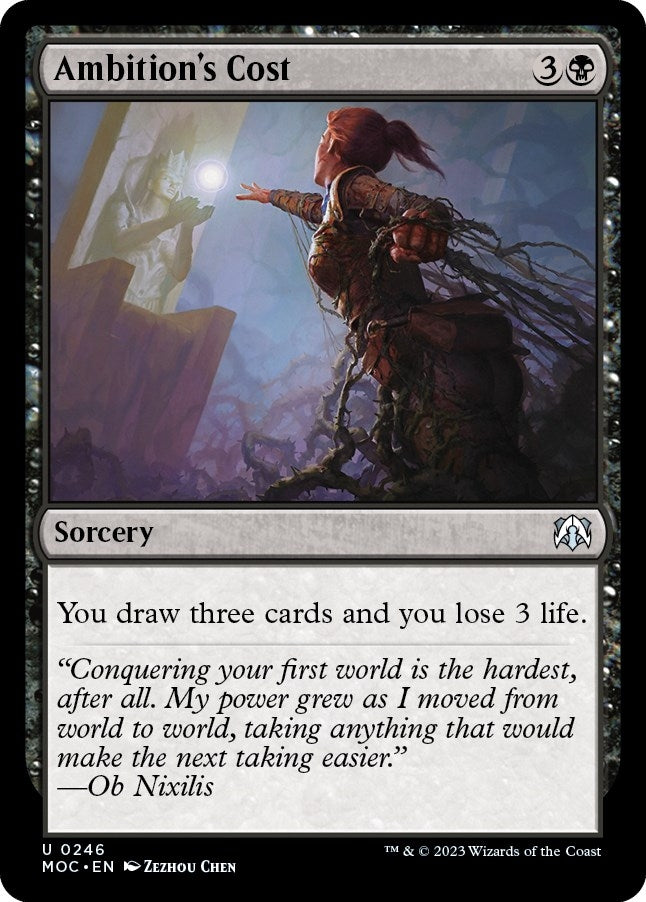 Image for Ambition's Cost (246) (MOC) - Magic: The Gathering