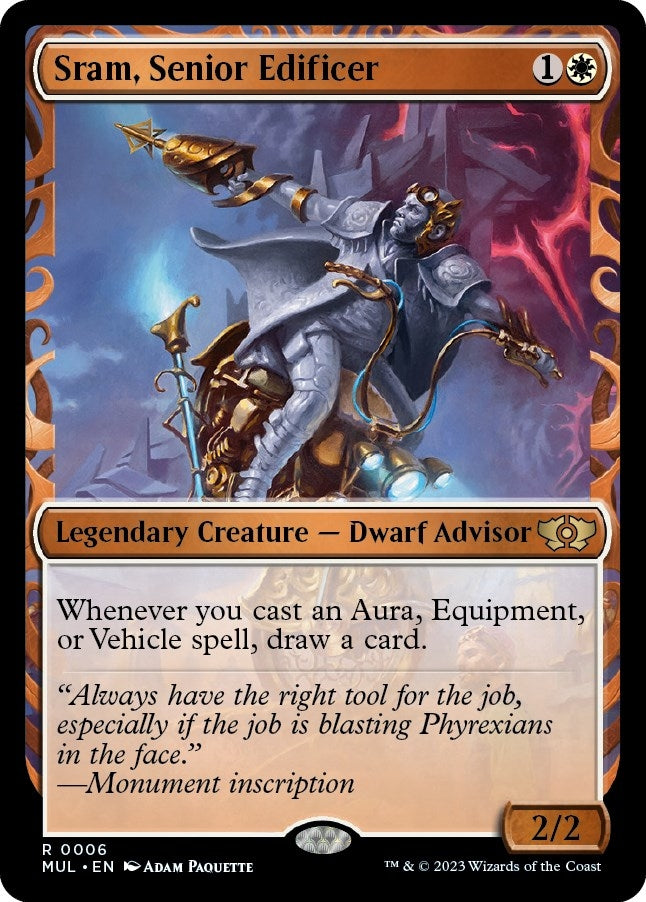 Image for Sram, Senior Edificer (6) (MUL) - Magic: The Gathering
