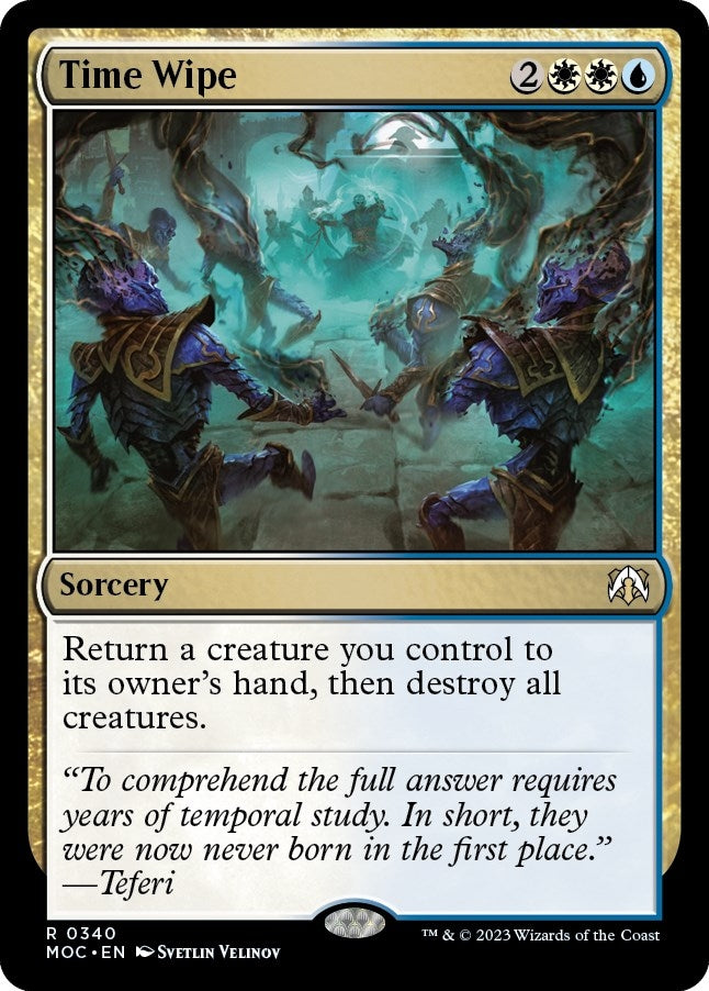 Image for Time Wipe (340) (MOC) - Magic: The Gathering