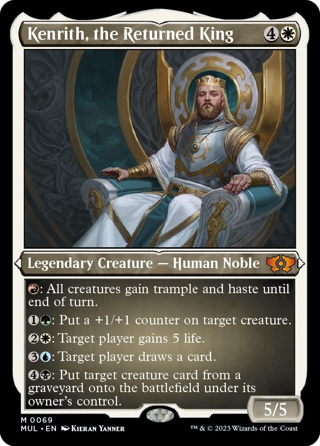 Image for Kenrith, the Returned King (Foil Etched) (69) (MUL) - Magic: The Gathering