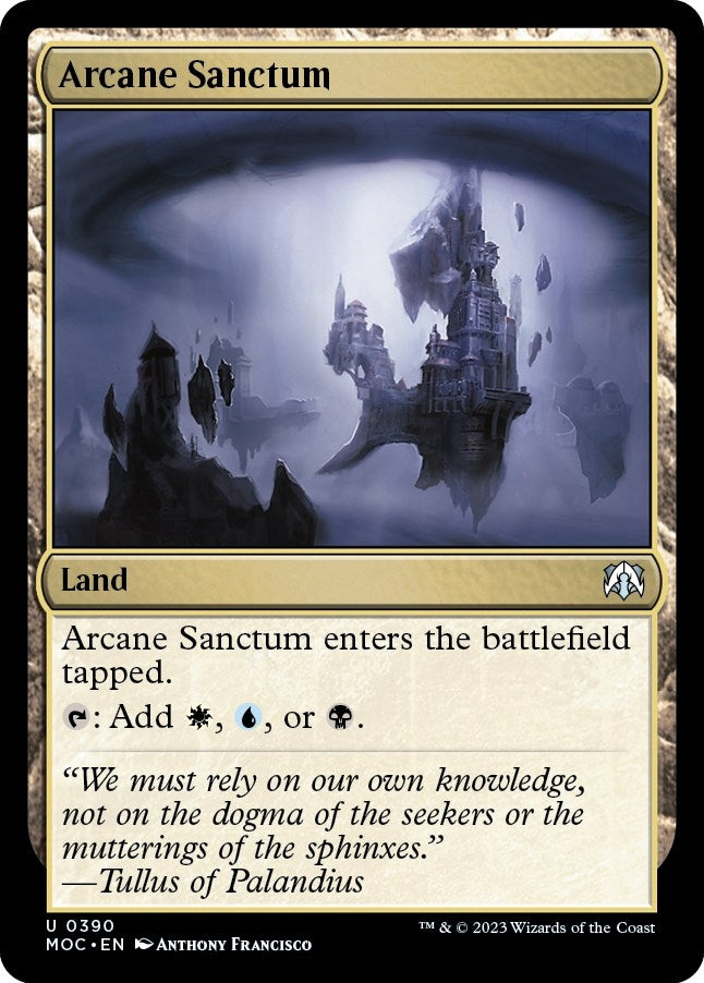Image for Arcane Sanctum (390) (MOC) - Magic: The Gathering