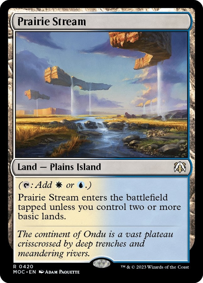 Image for Prairie Stream (420) (MOC) - Magic: The Gathering