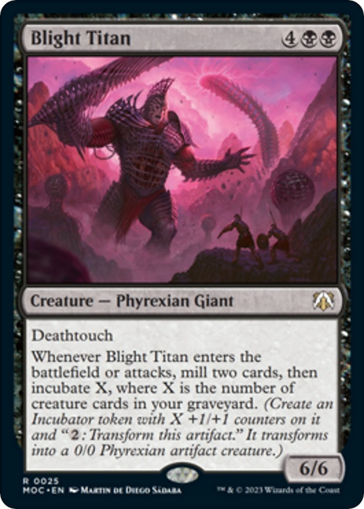 Image for Blight Titan (25) (MOC) - Magic: The Gathering