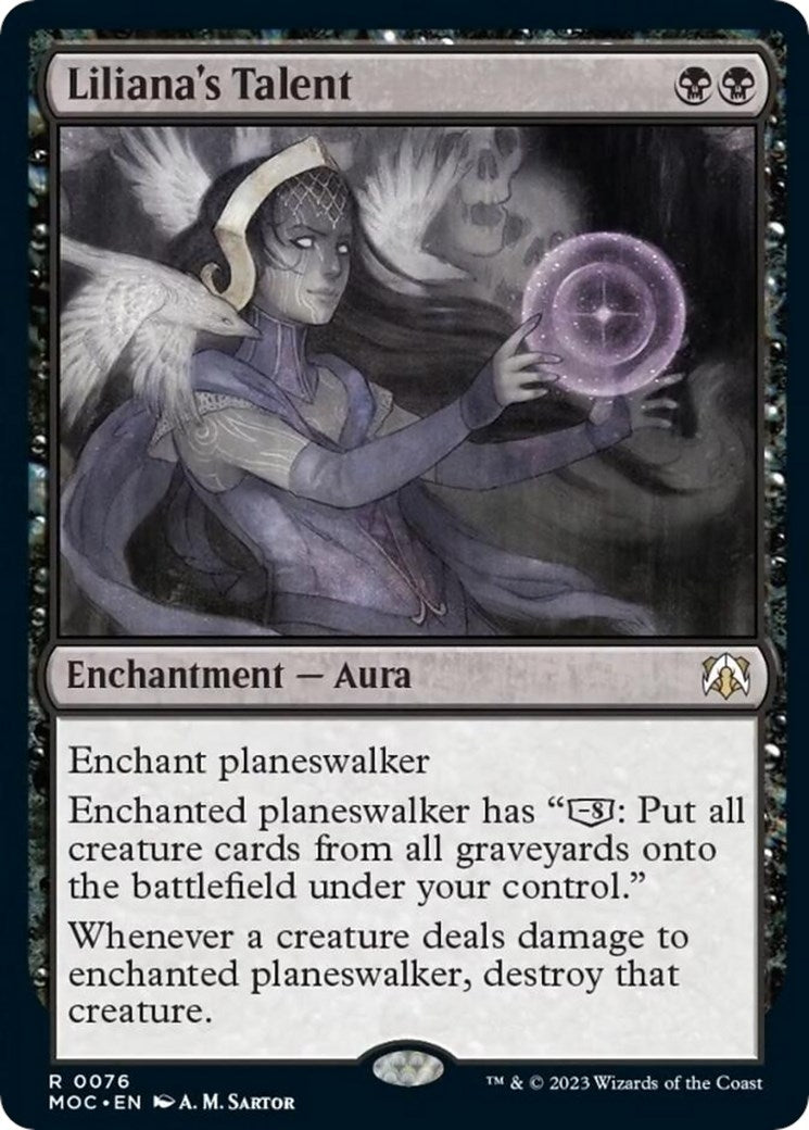 Image for Liliana's Talent (76) (MOC) - Magic: The Gathering
