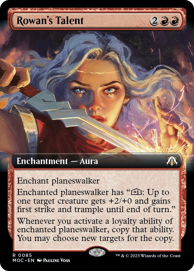 Image for Rowan's Talent (Extended Art) (85) (MOC) - Magic: The Gathering