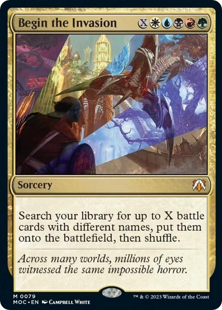 Image for Begin the Invasion (79) (MOC) - Magic: The Gathering
