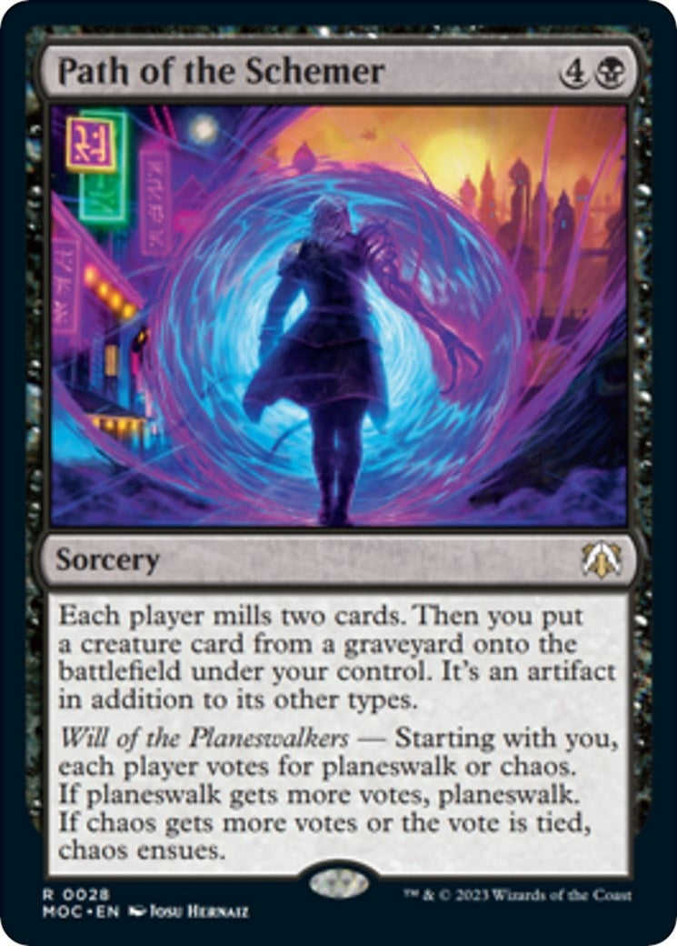 Image for Path of the Schemer (28) (MOC) - Magic: The Gathering