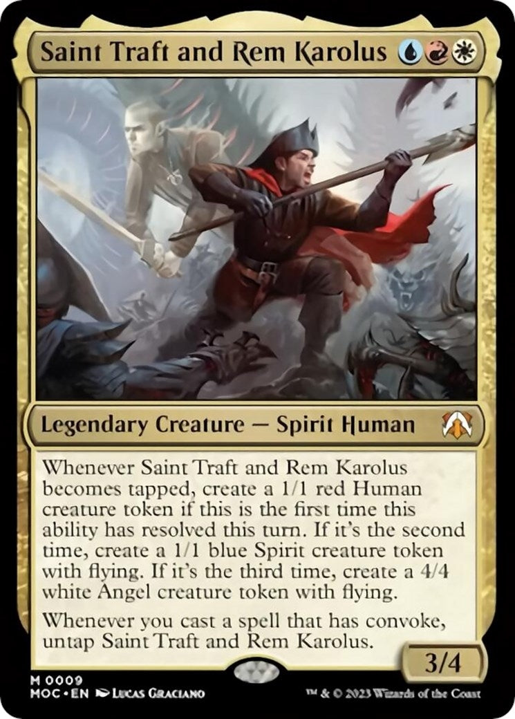 Image for Saint Traft and Rem Karolus (9) (MOC) - Magic: The Gathering