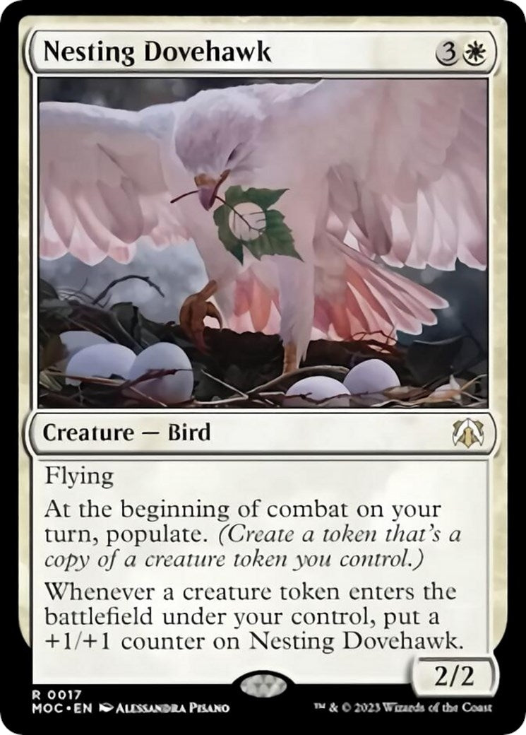Image for Nesting Dovehawk (17) (MOC) - Magic: The Gathering