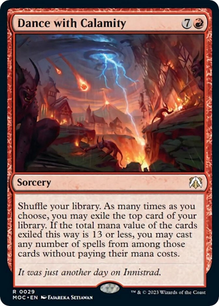 Image for Dance with Calamity (29) (MOC) - Magic: The Gathering