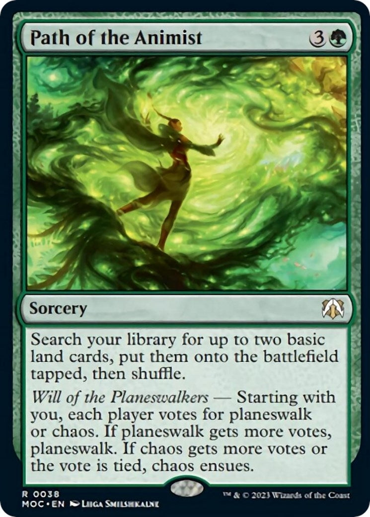 Image for Path of the Animist (38) (MOC) - Magic: The Gathering
