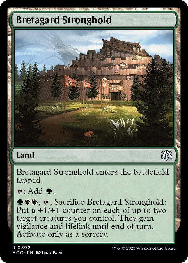 Image for Bretagard Stronghold (392) (MOC) - Magic: The Gathering