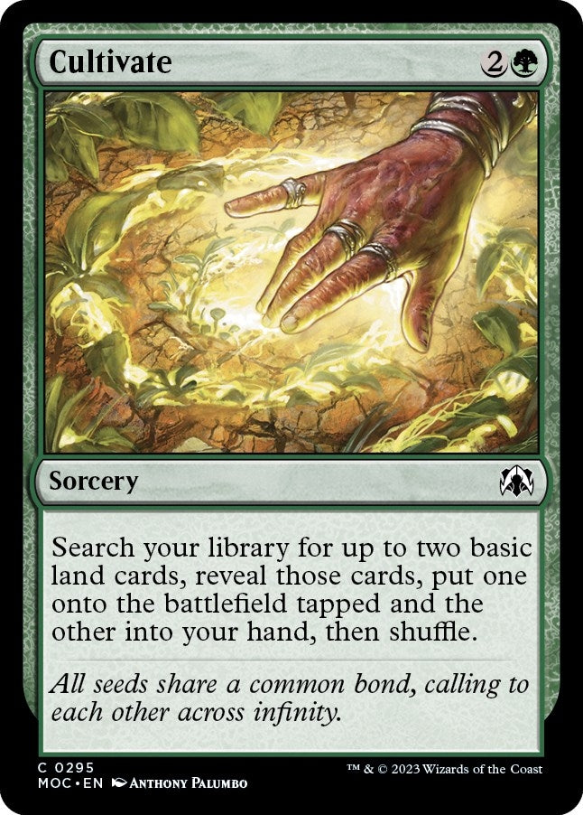 Image for Cultivate (295) (MOC) - Magic: The Gathering