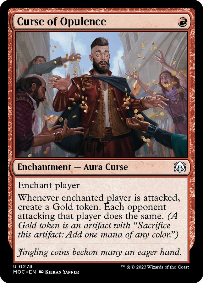 Image for Curse of Opulence (274) (MOC) - Magic: The Gathering