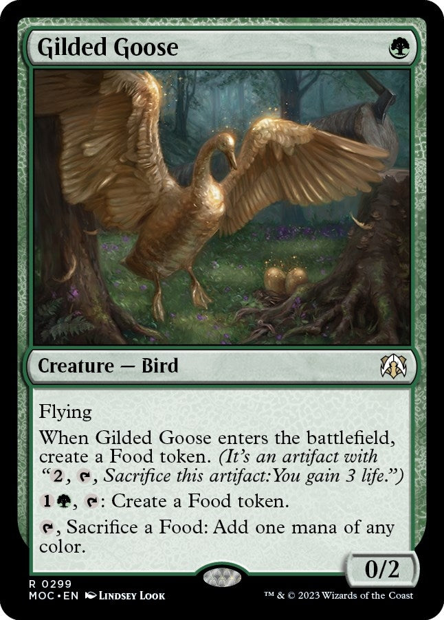 Image for Gilded Goose (299) (MOC) - Magic: The Gathering