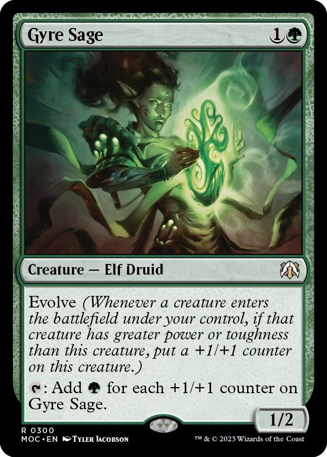 Image for Gyre Sage (300) (MOC) - Magic: The Gathering
