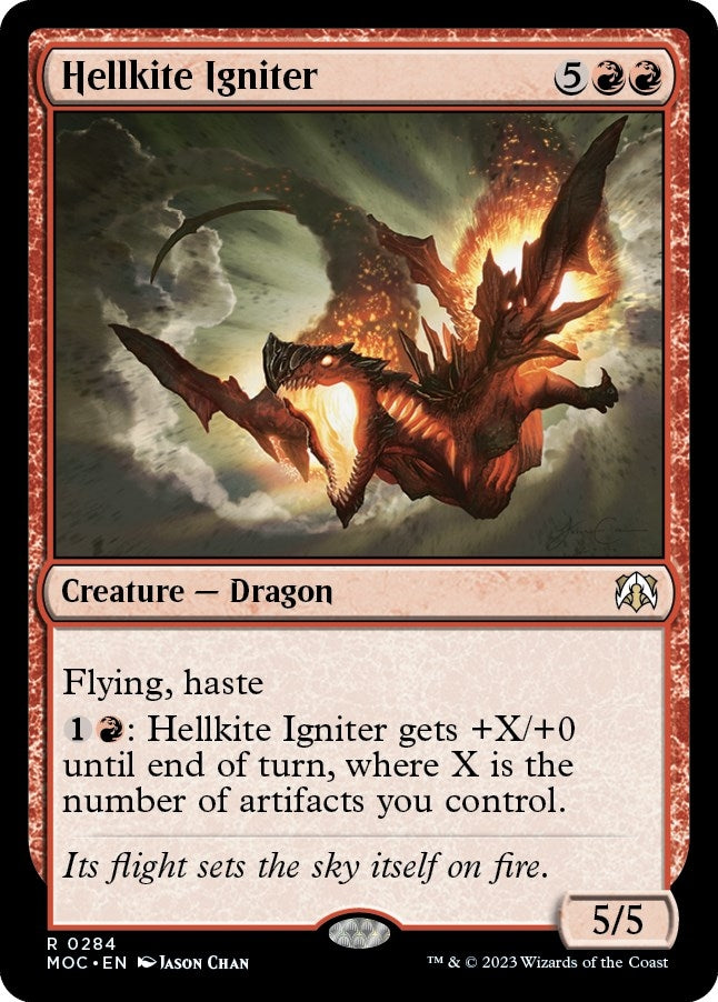 Image for Hellkite Igniter (284) (MOC) - Magic: The Gathering