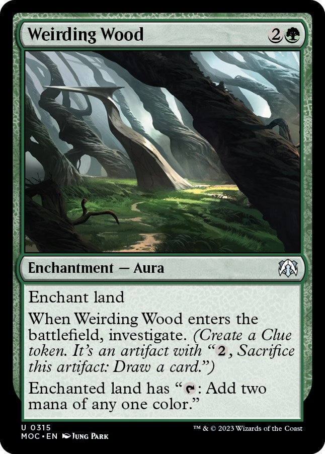 Image for Weirding Wood (315) (MOC) - Magic: The Gathering
