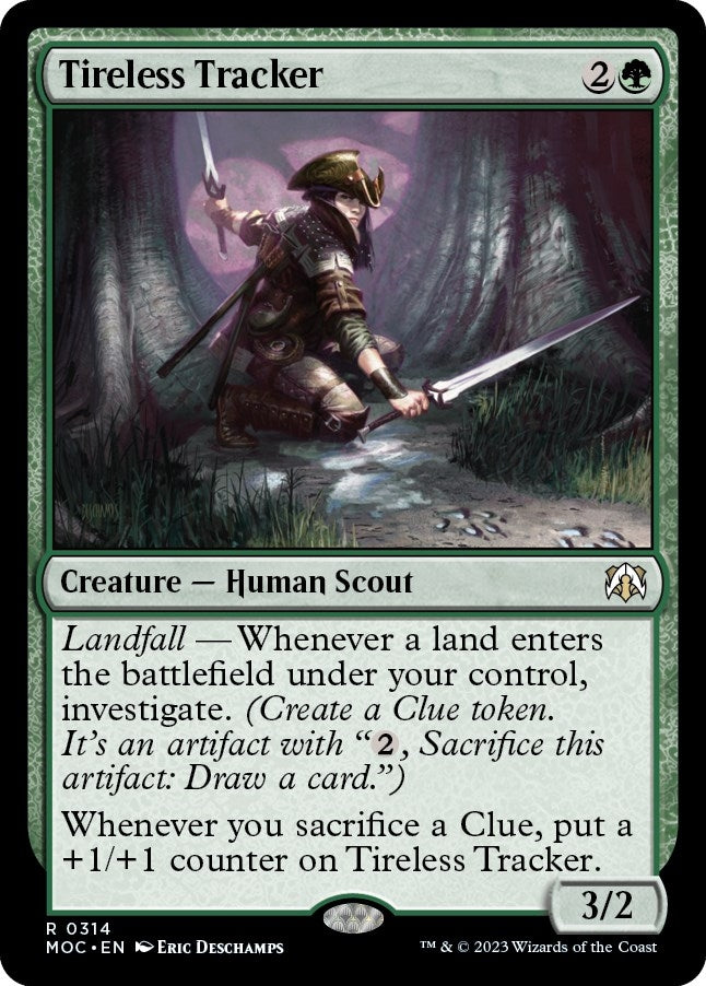 Image for Tireless Tracker (314) (MOC) - Magic: The Gathering