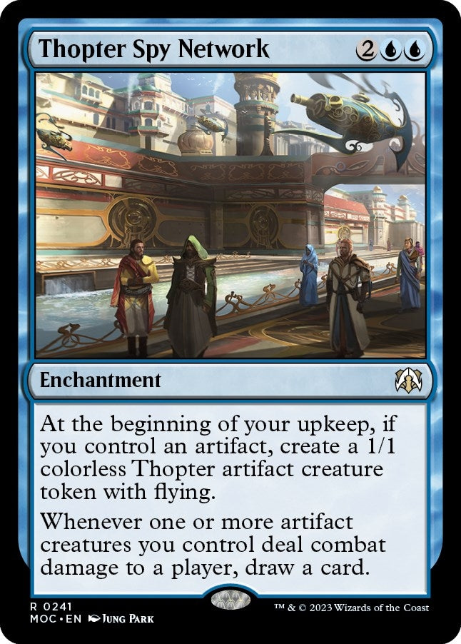 Image for Thopter Spy Network (241) (MOC) - Magic: The Gathering