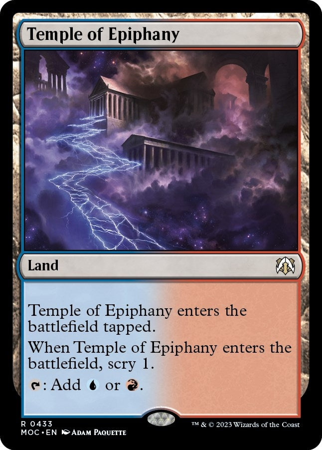 Image for Temple of Epiphany (433) (MOC) - Magic: The Gathering