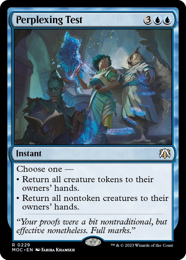 Image for Perplexing Test (229) (MOC) - Magic: The Gathering