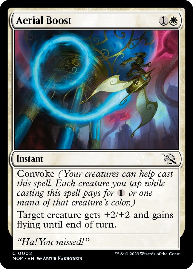 Image for Aerial Boost (2) (MOM) - Magic: The Gathering