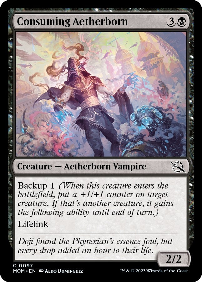 Image for Consuming Aetherborn (97) (MOM) - Magic: The Gathering