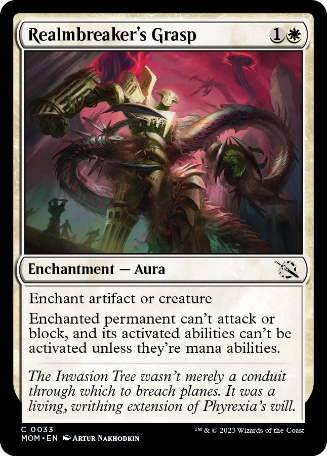 Image for Realmbreaker's Grasp (33) (MOM) - Magic: The Gathering