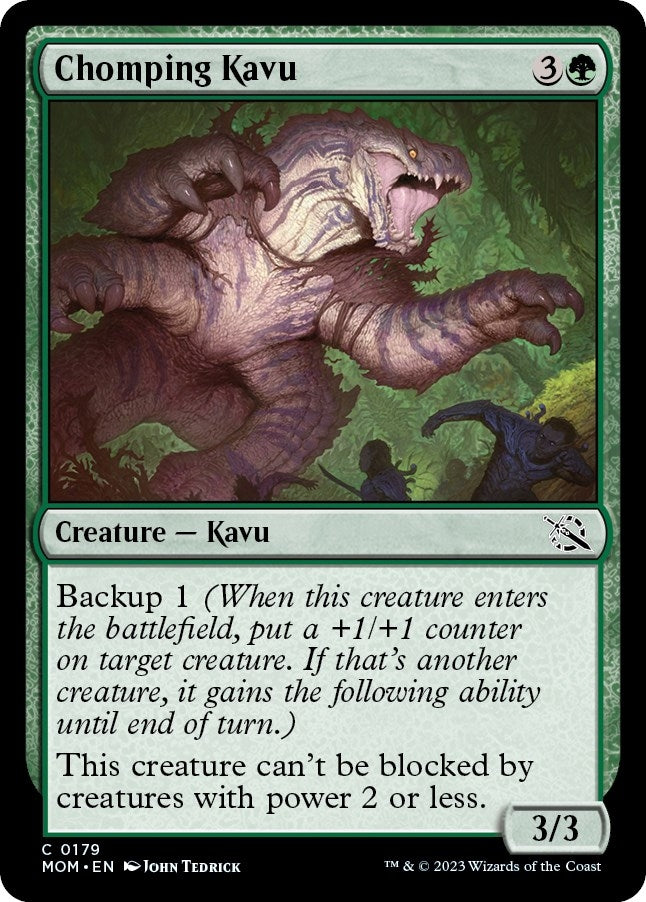 Image for Chomping Kavu (179) (MOM) - Magic: The Gathering