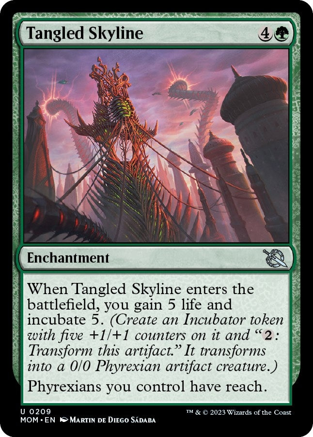 Image for Tangled Skyline (209) (MOM) - Magic: The Gathering