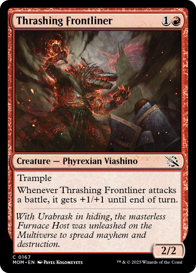 Image for Thrashing Frontliner (167) (MOM) - Magic: The Gathering