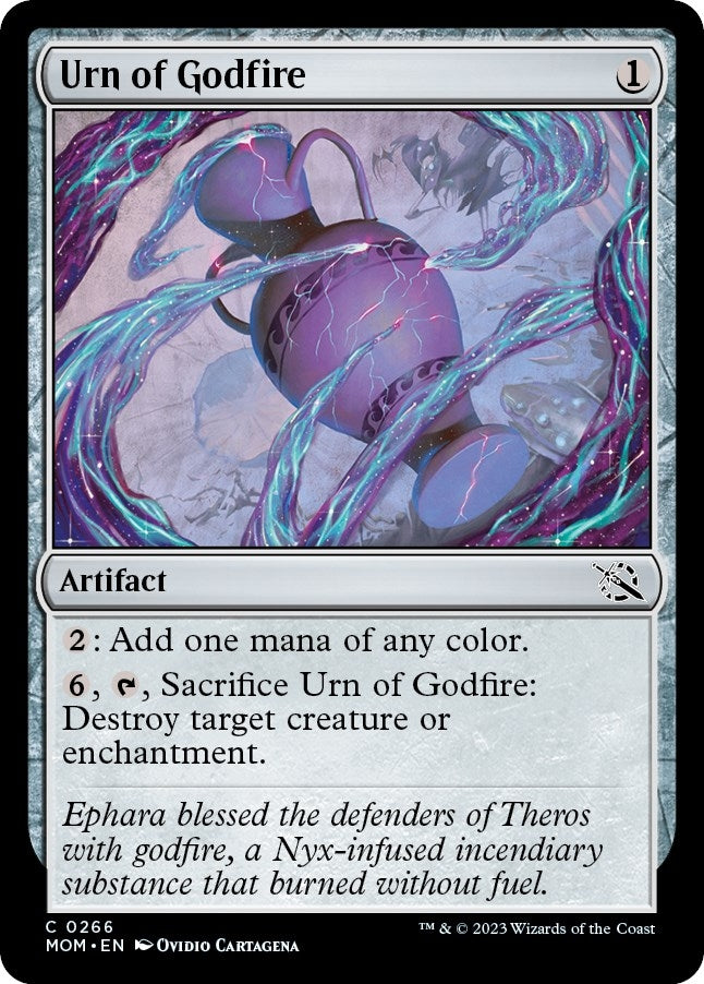 Image for Urn of Godfire (266) (MOM) - Magic: The Gathering