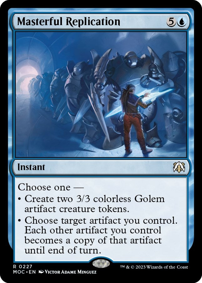 Image for Masterful Replication (227) (MOC) - Magic: The Gathering
