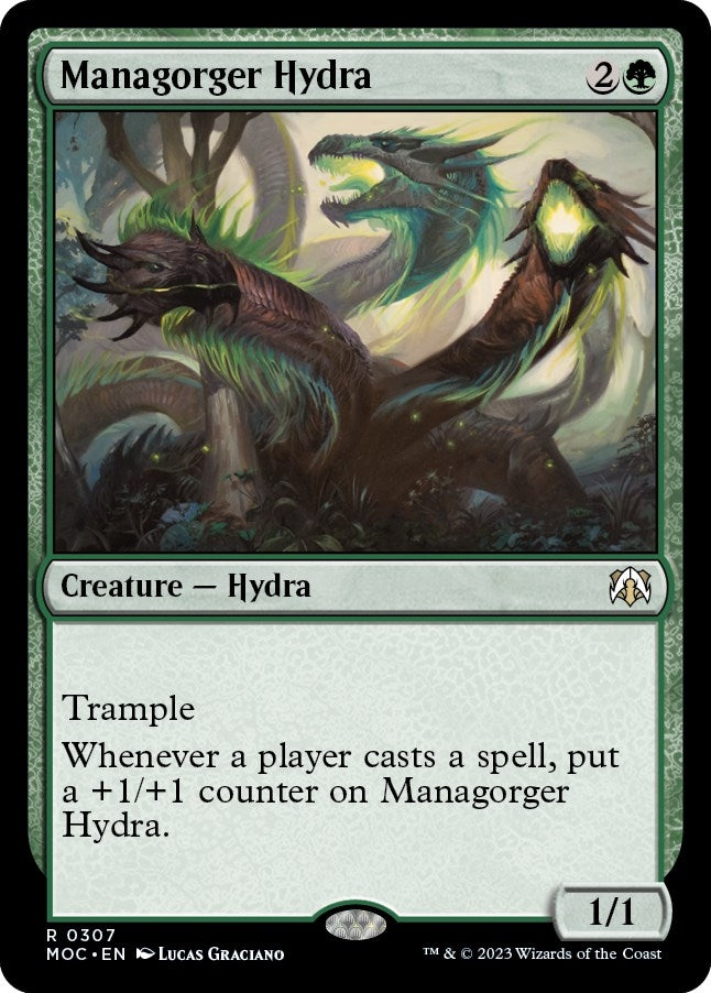 Image for Managorger Hydra (307) (MOC) - Magic: The Gathering