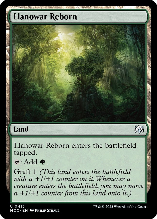 Image for Llanowar Reborn (413) (MOC) - Magic: The Gathering
