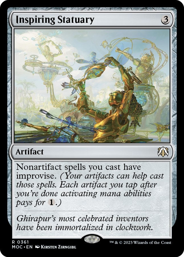 Image for Inspiring Statuary (361) (MOC) - Magic: The Gathering