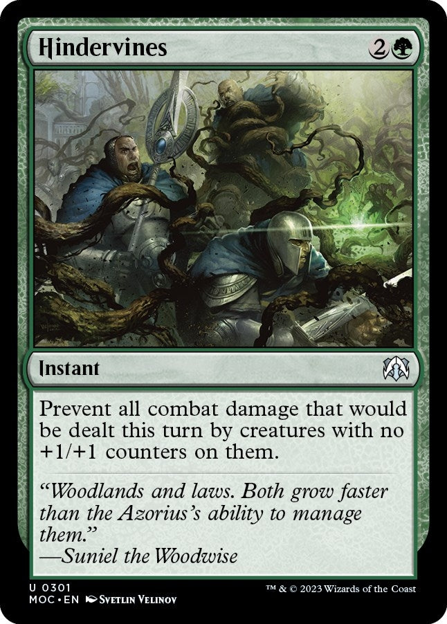 Image for Hindervines (301) (MOC) - Magic: The Gathering
